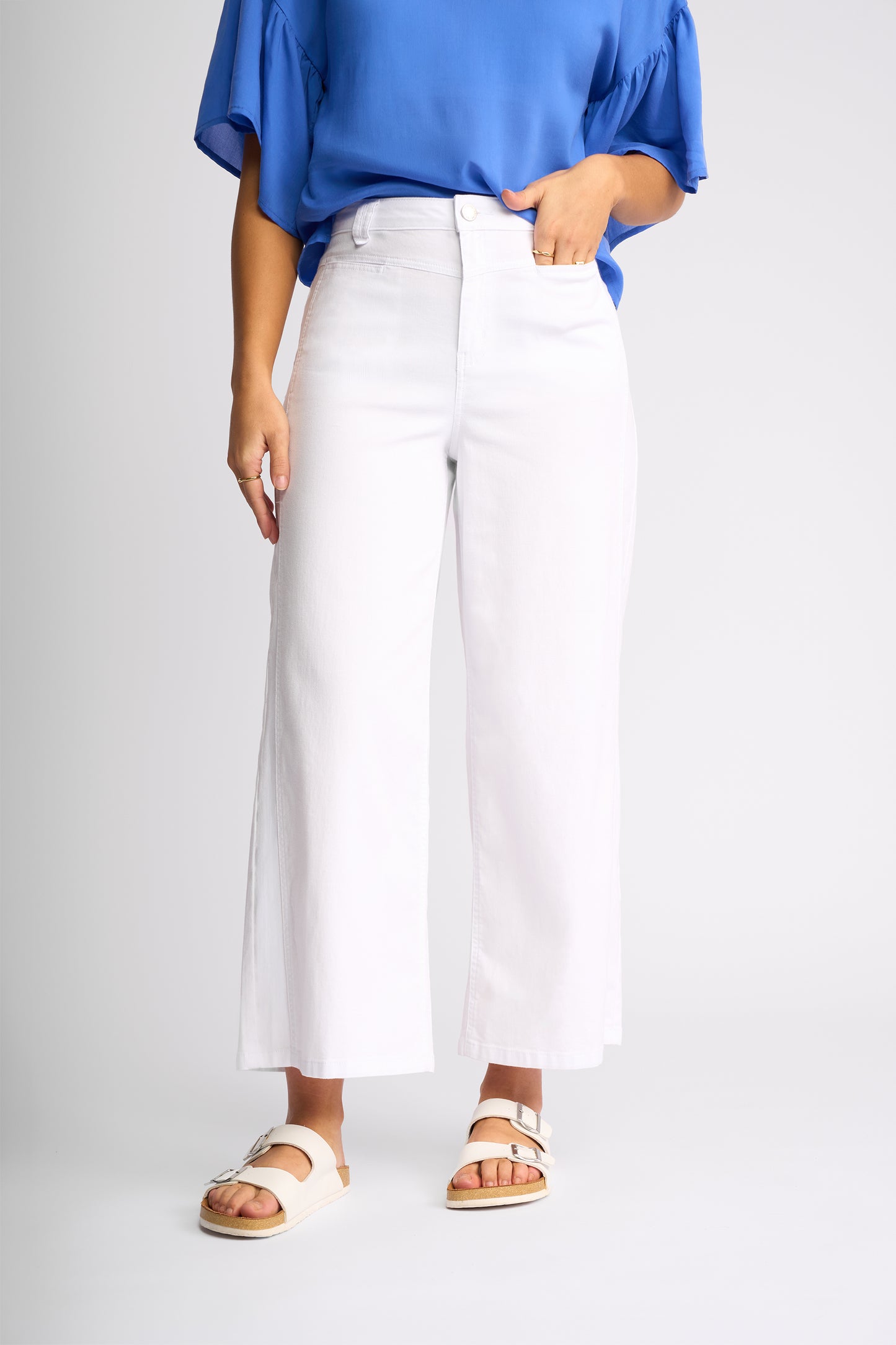 KNEWE INDEX JEAN - WHITE DENIM