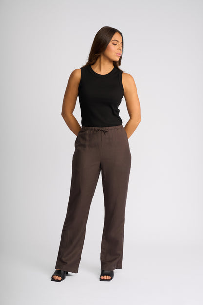 KNEWE BIRDIE PANT - CHOCOLATE