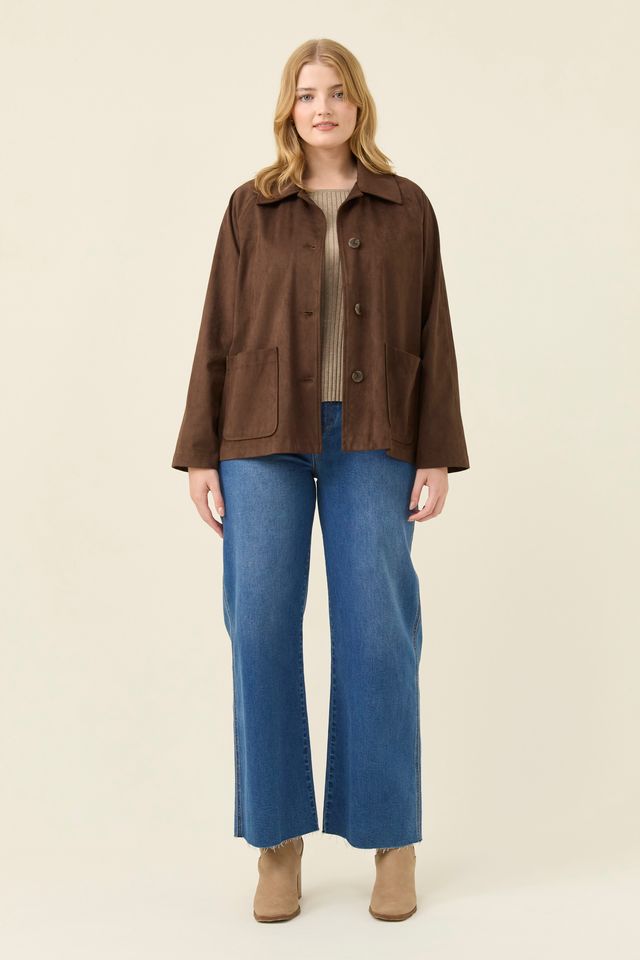 ISLE OF MINE - LENNON JACKET - CHOCOLATE