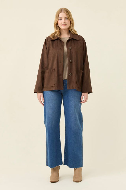 ISLE OF MINE - LENNON JACKET - CHOCOLATE