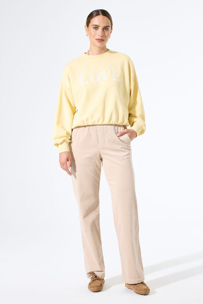GARCIA LOVE HOODIE - MELLOW YELLOW