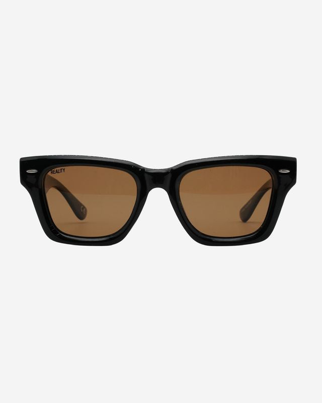 REALITY EYEWEAR THE TOURIST - JETT BLACK BROWN