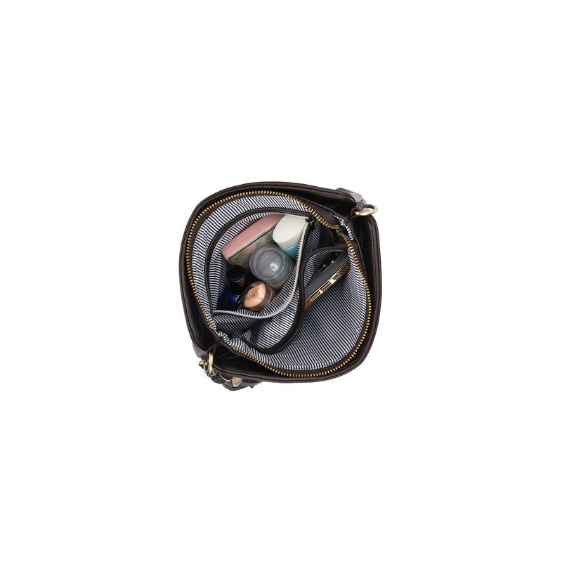 BLACK CAVIAR BAGS - CALLIE 3 CROSSBODY - COCO