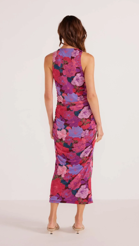 MINK PINK LEXIE MIDI DRESS - FLORAL - MG2403001