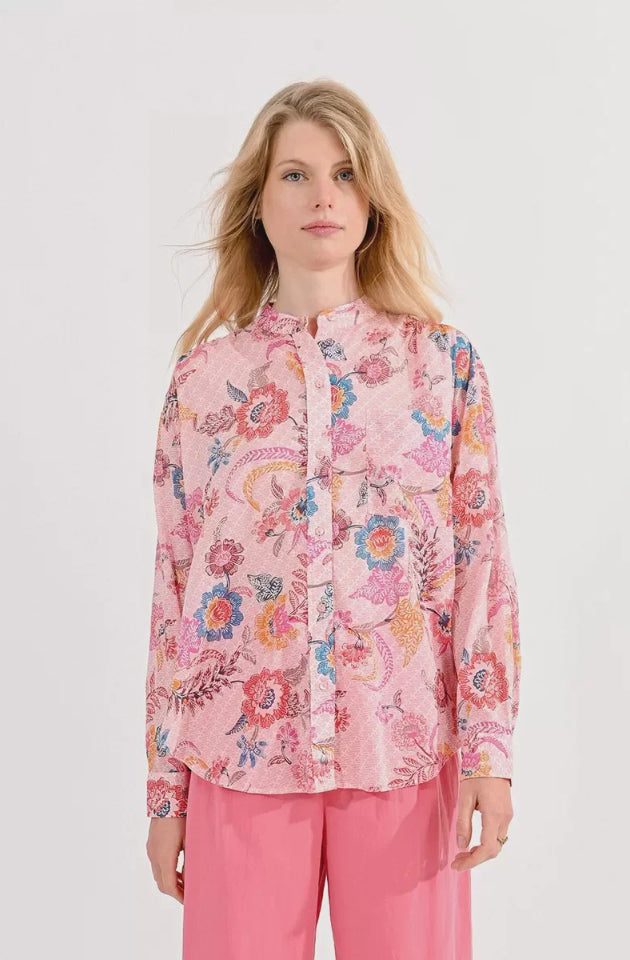 MOLLY BRACKEN SHIRT - PINK ALBA - ZR111BCE-PIN