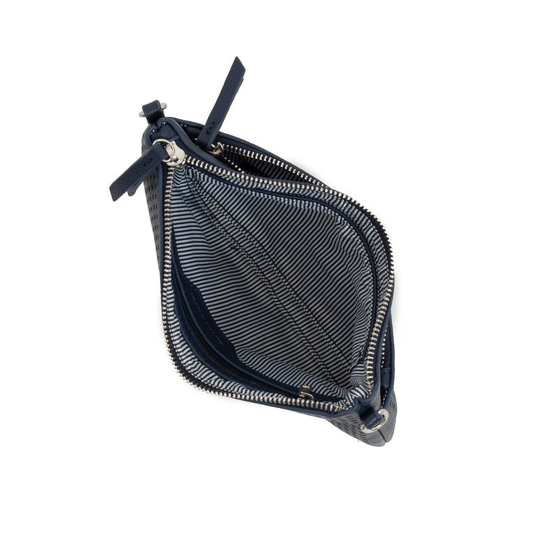 BLACK CAVIAR BAGS - MILLA CROSSBODY/CLUTCH - DEEP NAVY