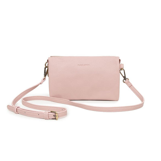 BLACK CAVIAR BAGS - EDIE CROSSBODY - PINK