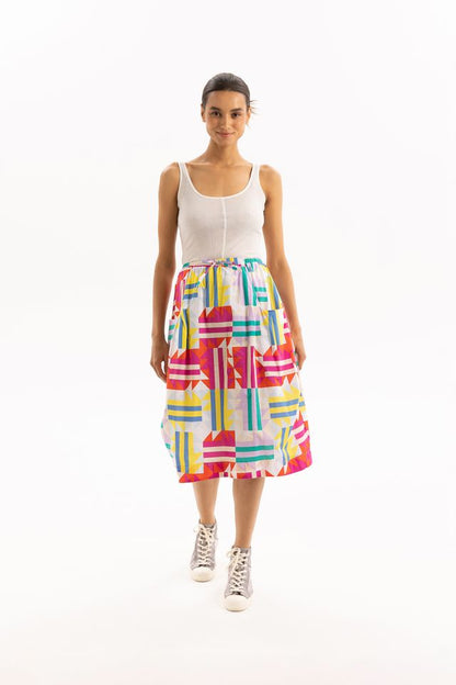 BLACKLIST COOPER SKIRT - PRINT