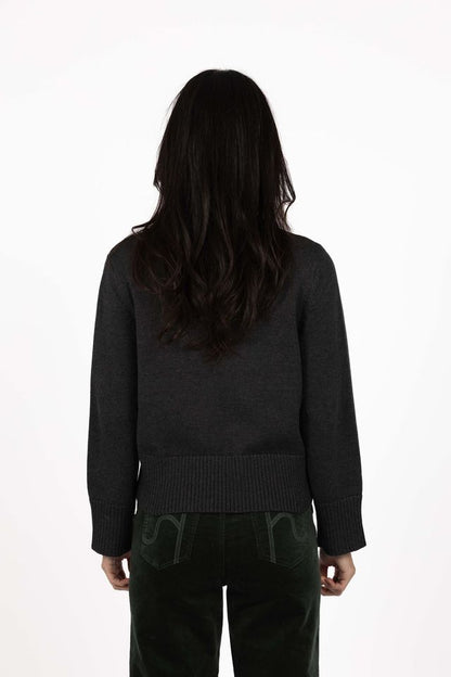 HUMIDITY LIFESTYLE REXIE JUMPER - CHARCOAL