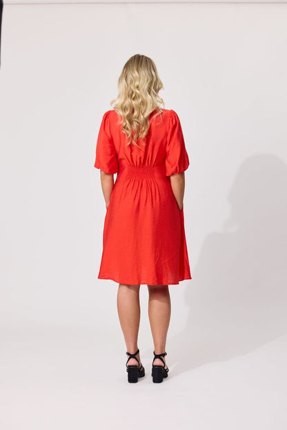 LEMON TREE DESIGN - RICO DRESS - ORANGE
