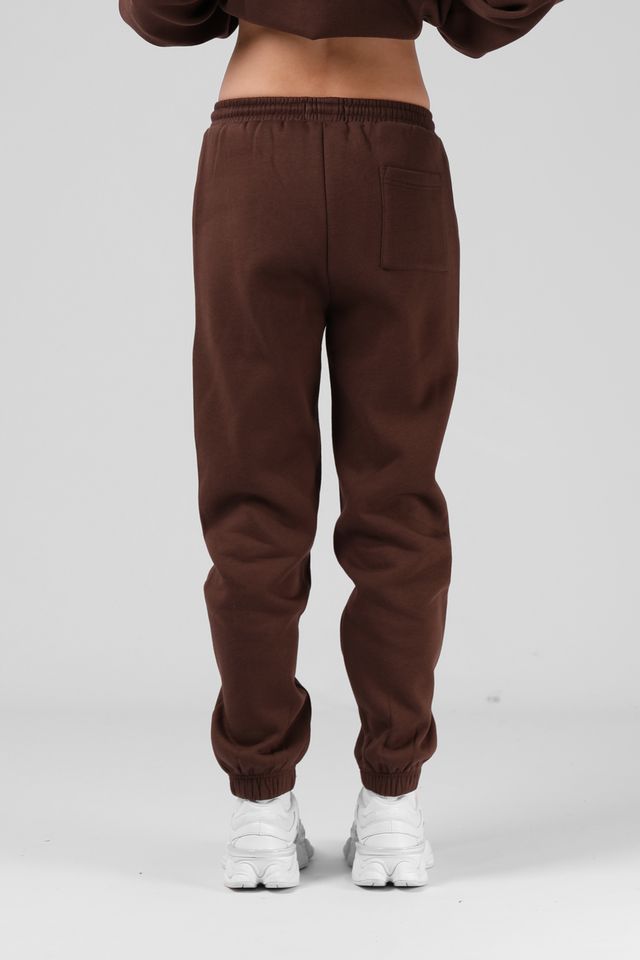 RPM BAGGY TRACK PANT - BRUNETTE BROWN