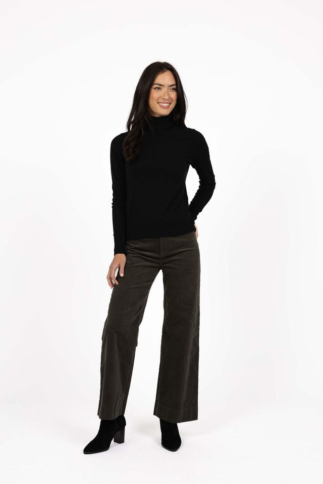 HUMIDITY LIFESTYLE FLEETWOOD CORD PANTS - KHAKI
