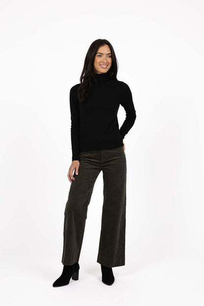 HUMIDITY LIFESTYLE FLEETWOOD CORD PANTS - KHAKI