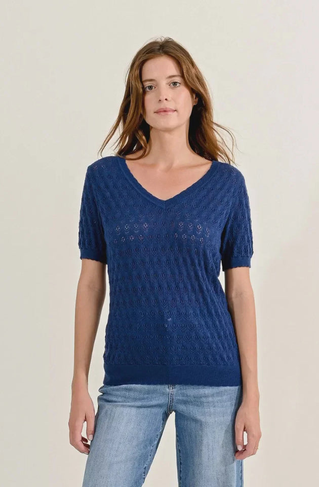 MOLLY BRACKEN SWEATER - DARK BLUE - LA1503CP-DAR