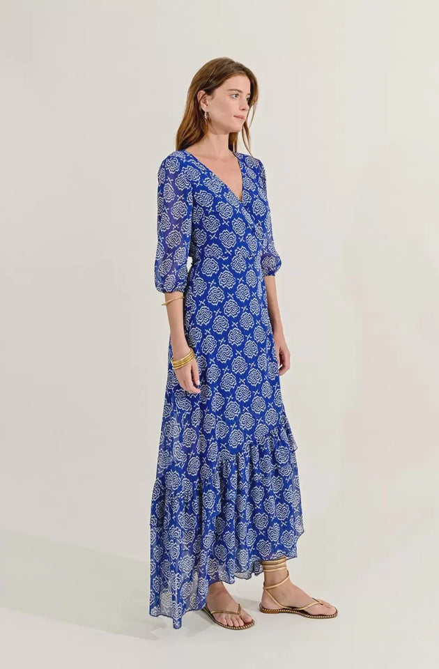 MOLLY BRACKEN DRESS - BLUE MATHILDE - TI680CE-BLU