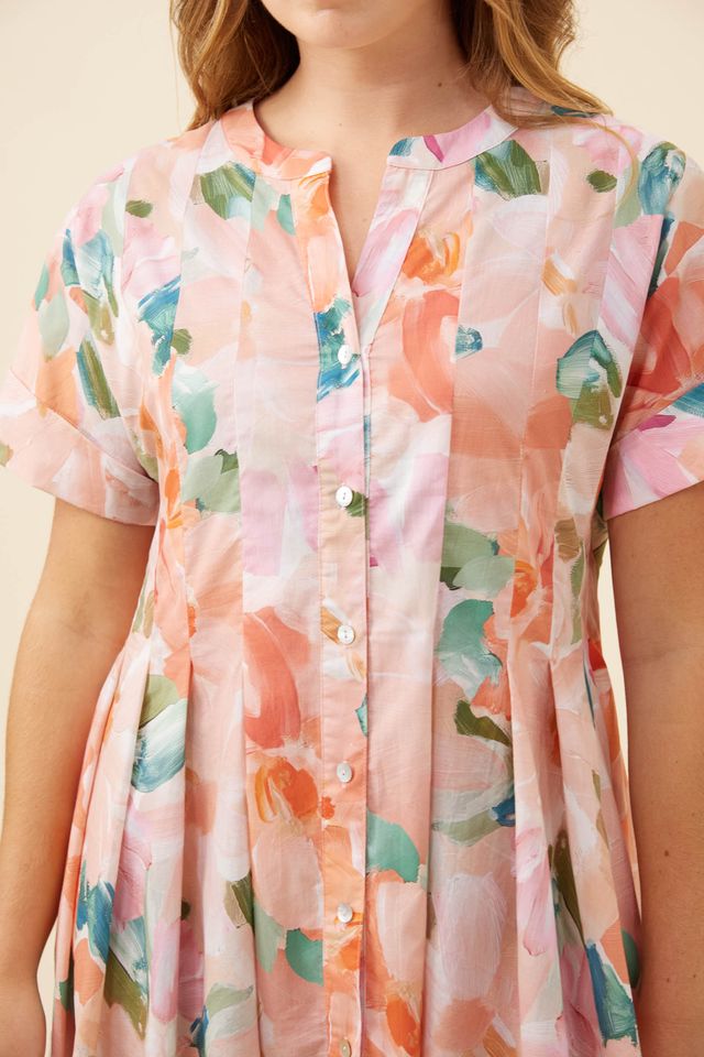ISLE OF MINE ROSA PLEAT DRESS - FLORAL