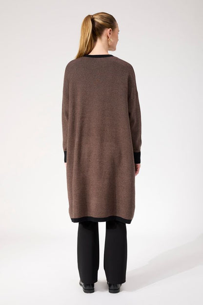 HAVEN MONTEROSA CARDIGAN - BROWN