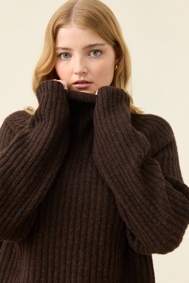 ISLE OF MINE - MIRU JUMPER - CHOCOLATE