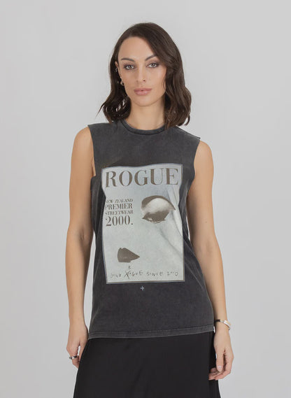 FEDERATION OUR TANK - ROGUE - WASHED BLACK