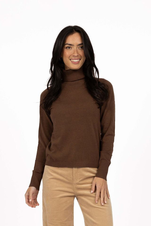 HUMIDITY LIFESTYLE ALANA SKIVVY - CHOCOLATE