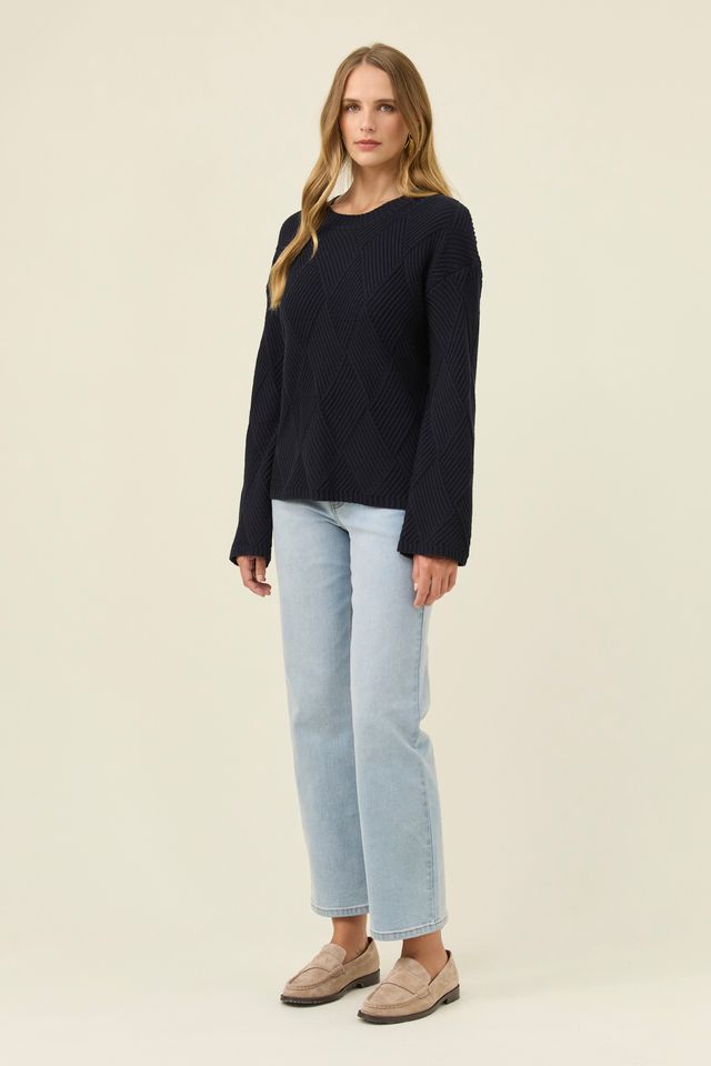 ISLE OF MINE - SADIE JUMPER - NAVY