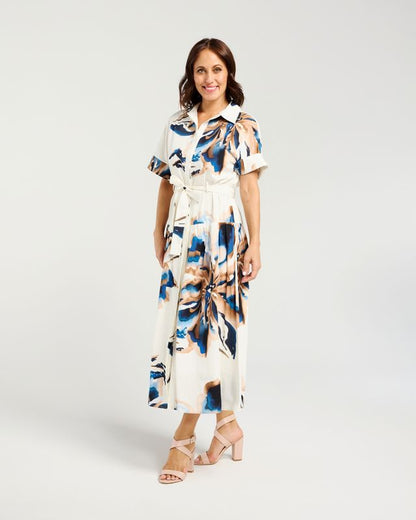 ZAFINA ZARA DRESS - PEONY BLOOM