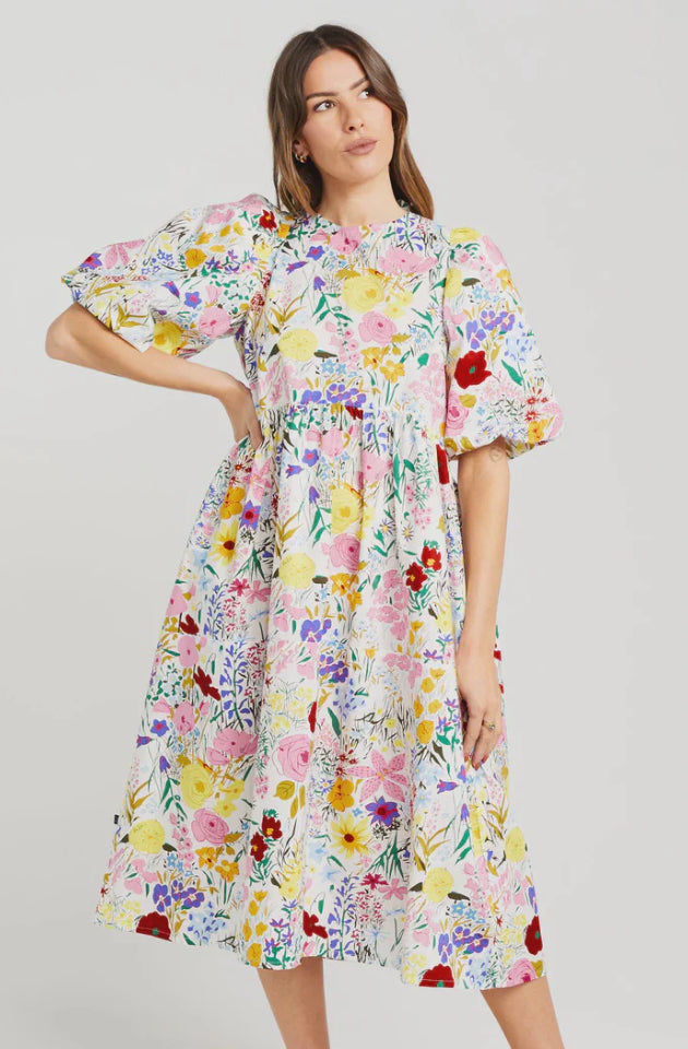 THING THING LUCINDA DRESS - FLORIFEROUSE - TTW8532 03