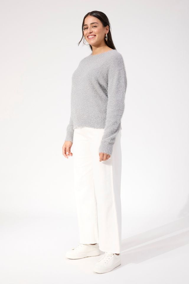 HAVEN HAKUBA JUMPER - SILVER