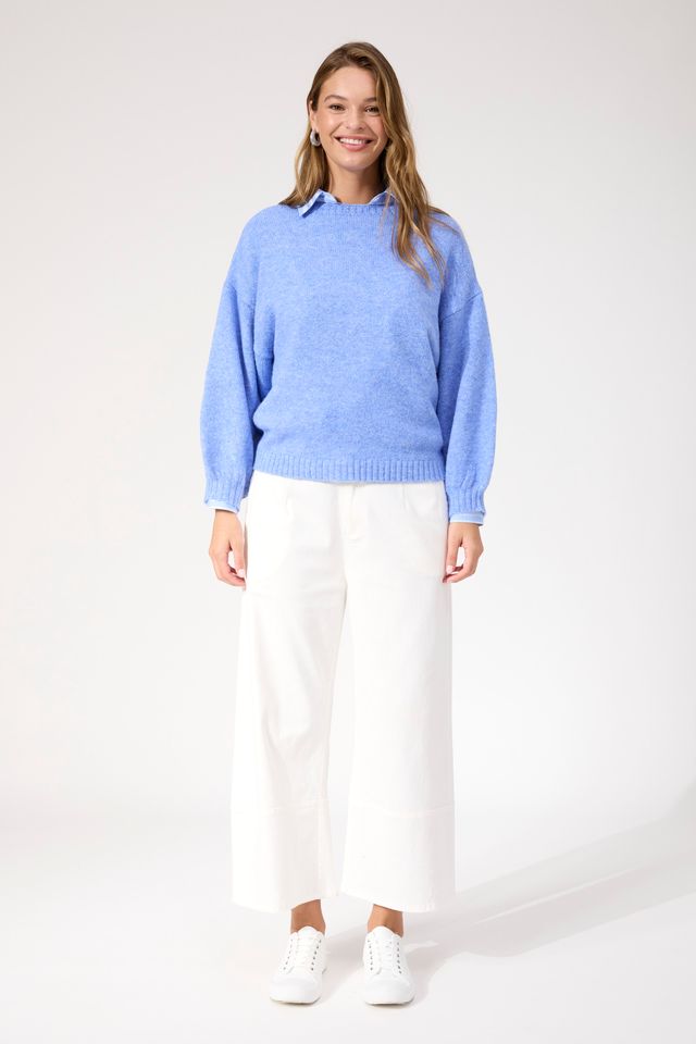 HAVEN OTTAWA JUMPER - BLUE