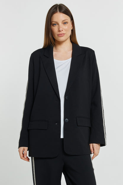 BETTY BASICS BRONWYN BLAZER - BLACK