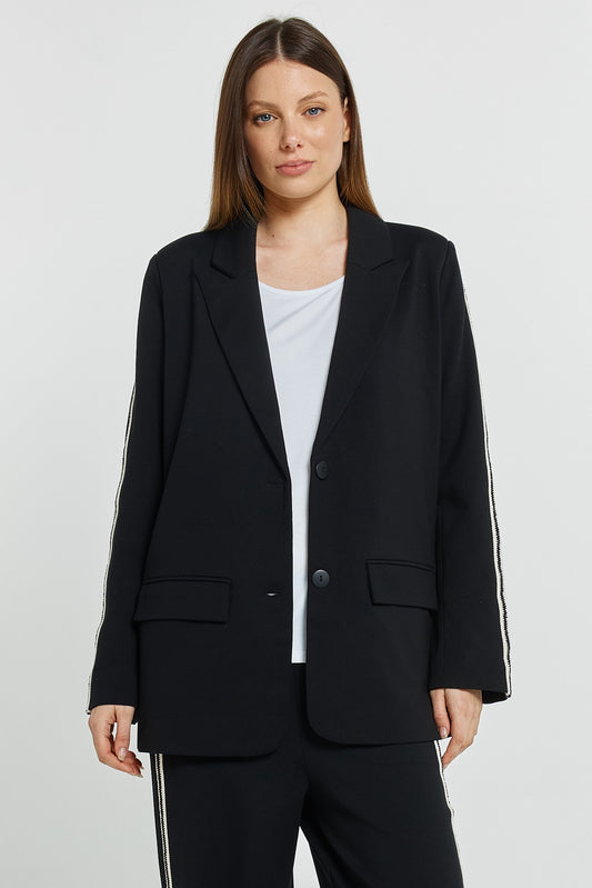 BETTY BASICS BRONWYN BLAZER - BLACK