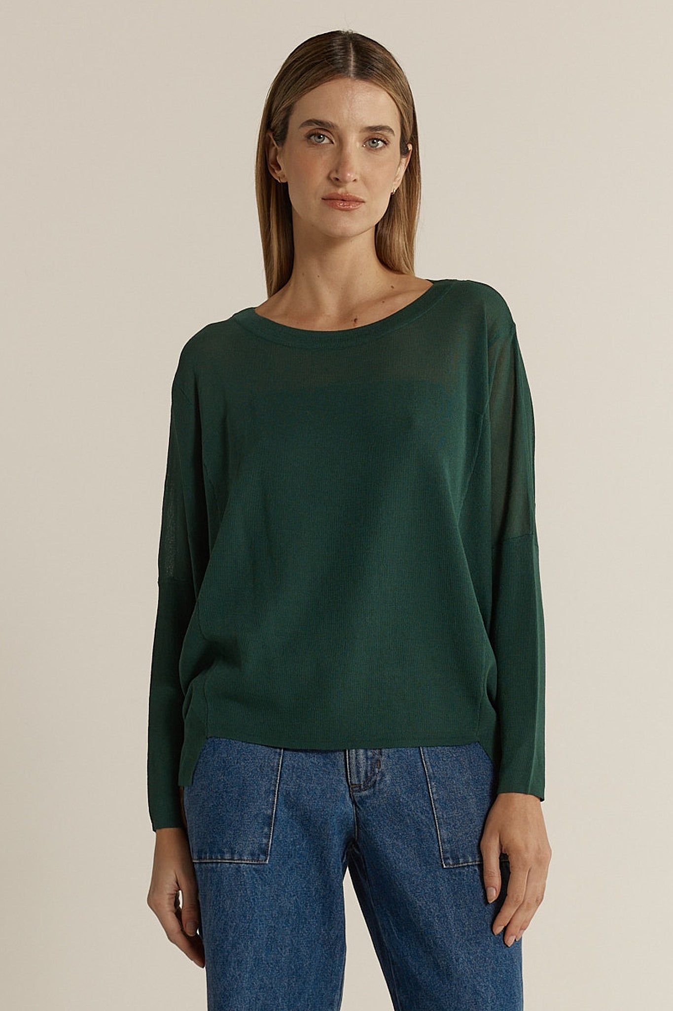 FATE + BECKER CHARLIE KNIT - FOREST GREEN