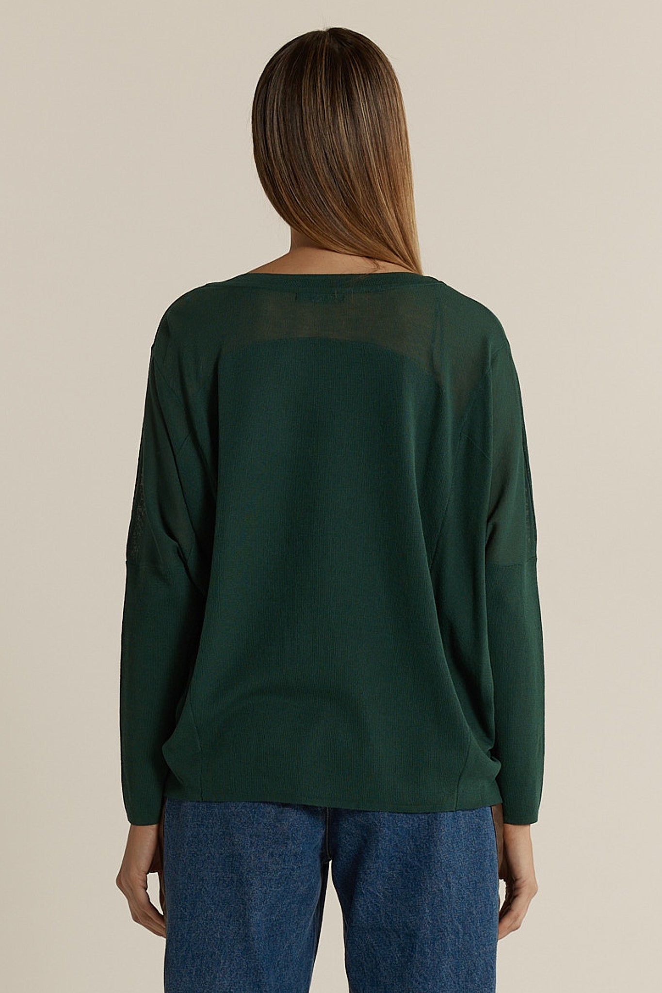 FATE + BECKER CHARLIE KNIT - FOREST GREEN