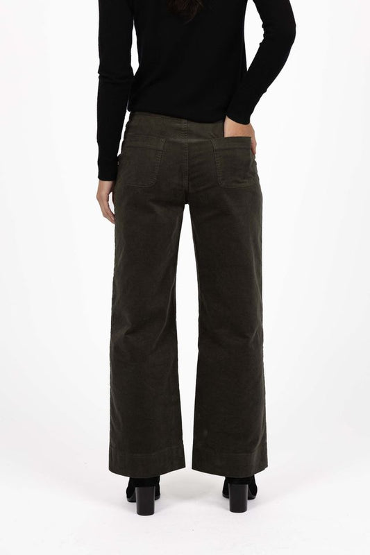 HUMIDITY LIFESTYLE FLEETWOOD CORD PANTS - KHAKI