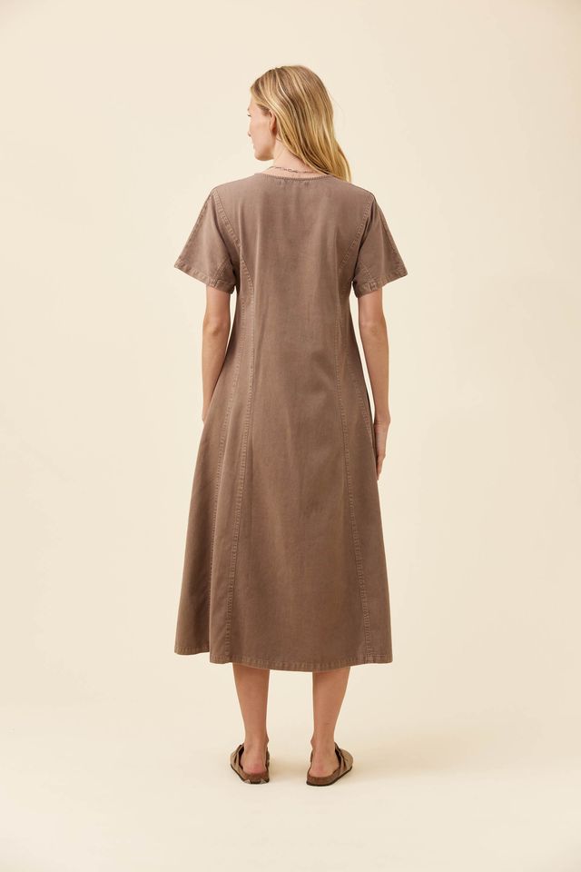 ISLE OF MINE PRESTON MAXI DRESS - TAUPE