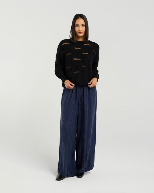 ET ALIA ROXY JUMPER - BLACK