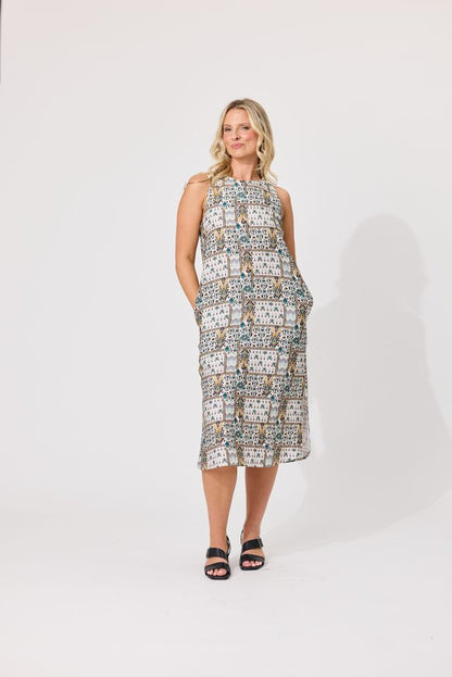 LEMON TREE DESIGN - NOA DRESS - HERATI PRINT