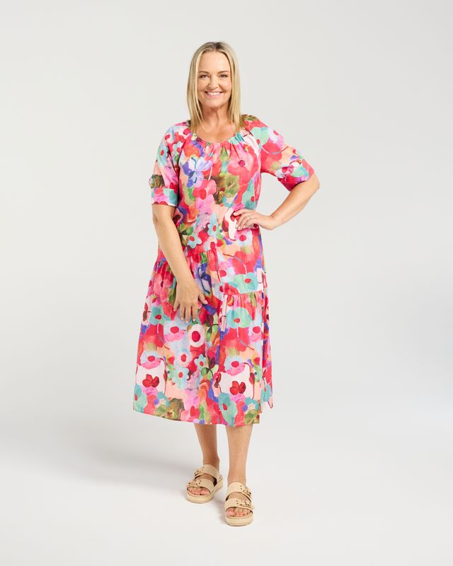 SEDUCE ROSIE DRESS - COLOUR RUSH