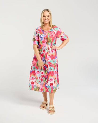SEDUCE ROSIE DRESS - COLOUR RUSH