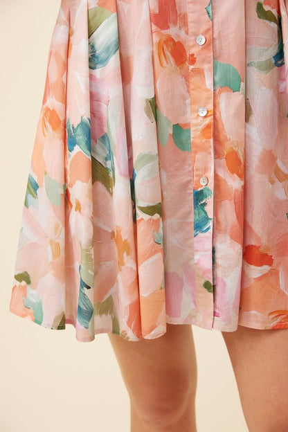 ISLE OF MINE ROSA PLEAT DRESS - FLORAL