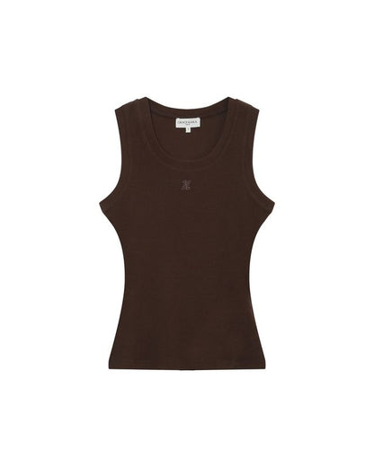 GRACE & MILA VALOU T-SHIRT - CHOCOLATE