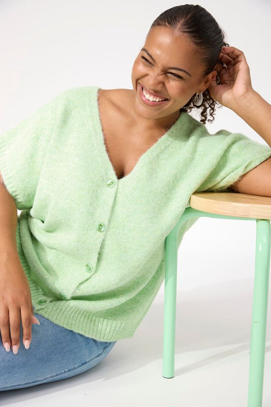 HAVEN VALENZA KNIT VEST - MINT