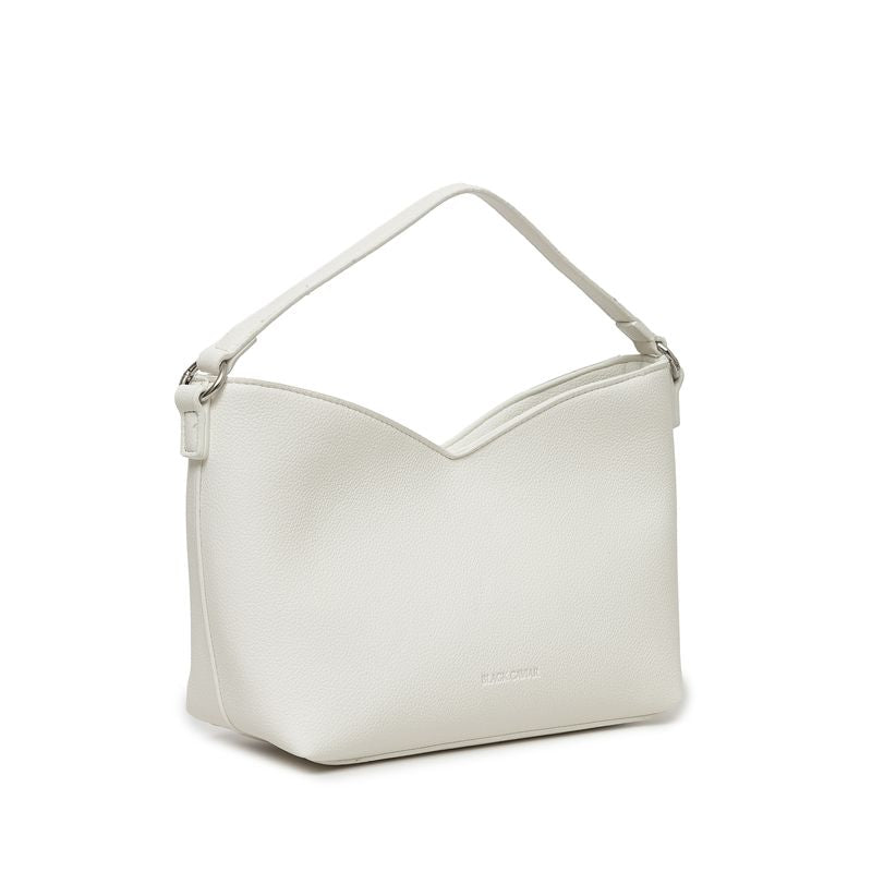 BLACK CAVIAR BAGS - BONNIE CROSSBODY - WHITE