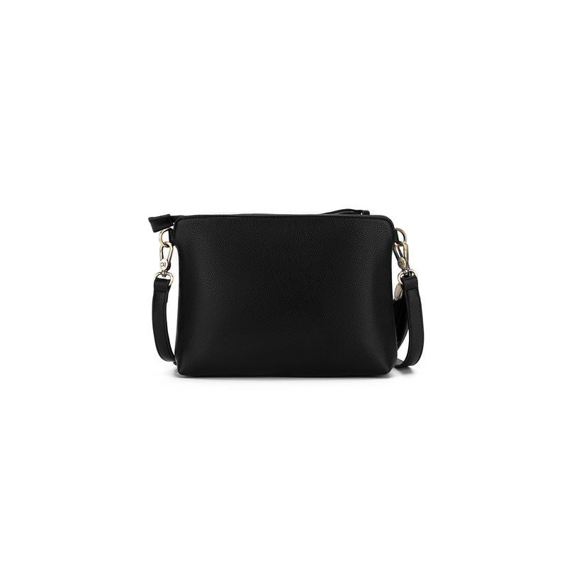BLACK CAVIAR BAGS - CALLIE 3 CROSSBODY - BLACK