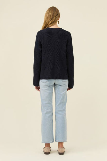 ISLE OF MINE - SADIE JUMPER - NAVY