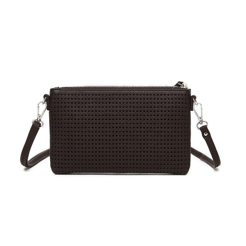 BLACK CAVIAR BAGS - MILLA CROSSBODY/CLUTCH - COCO