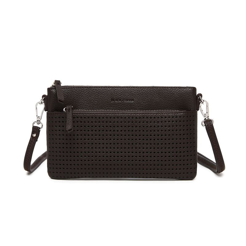 BLACK CAVIAR BAGS - MILLA CROSSBODY/CLUTCH - COCO
