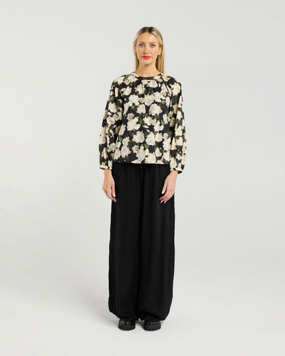 ET ALIA DALLAS TOP - MIDNIGHT MEADOW