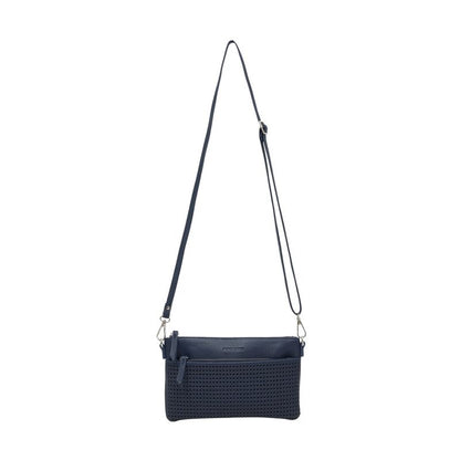 BLACK CAVIAR BAGS - MILLA CROSSBODY/CLUTCH - DEEP NAVY