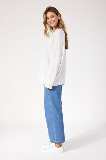 HAVEN JUMPER -  WHITE